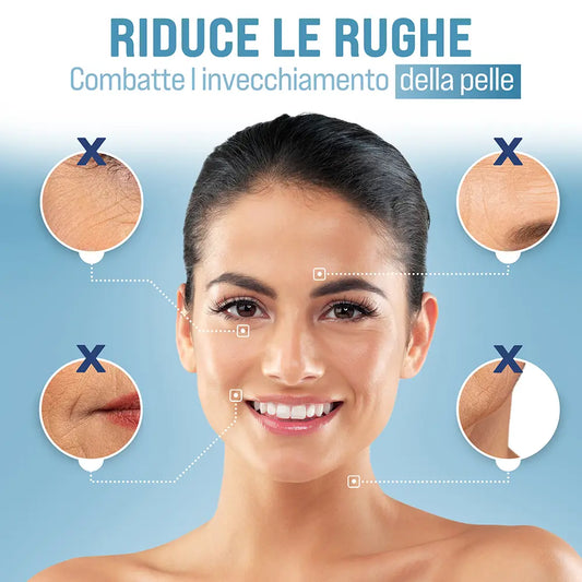 Effetto anti-rughe: miglioramento dell'elasticità cutanea e riduzione delle rughe con Collagene idrolizzato VERISOL®.