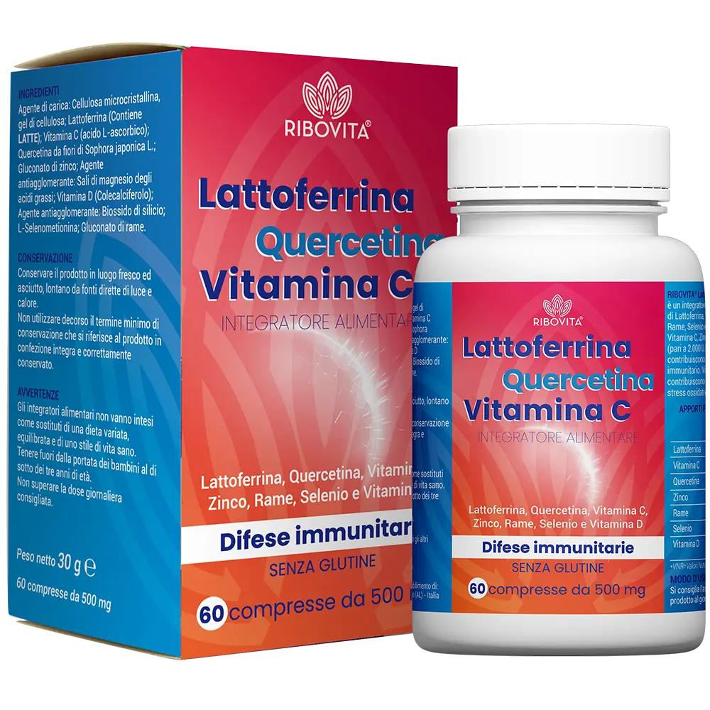 LATTOFERRINA QUERCETINA VITAMINA C