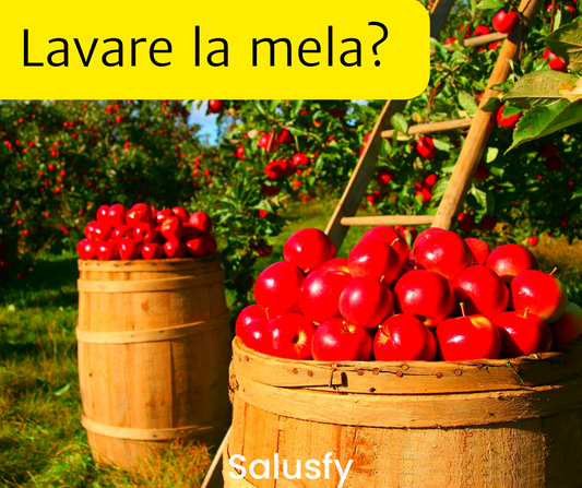 Lavare la mela rimuove veramente le sostanze chimiche?