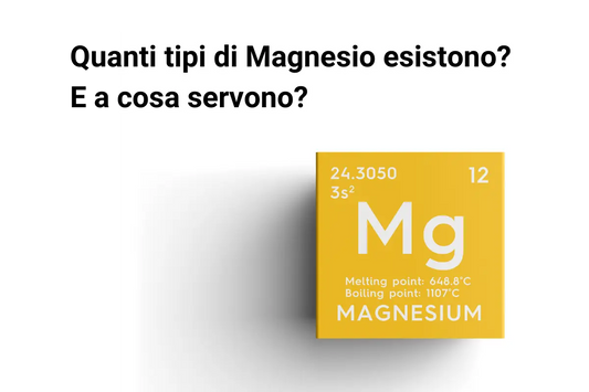 I 12 tipi di Magnesio: differenze, assorbimento e benefici