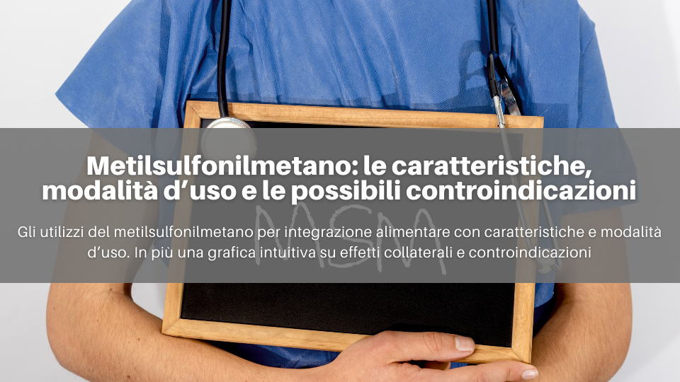 Metilsulfonilmetano: le caratteristiche, modalità d’uso e le possibili controindicazioni