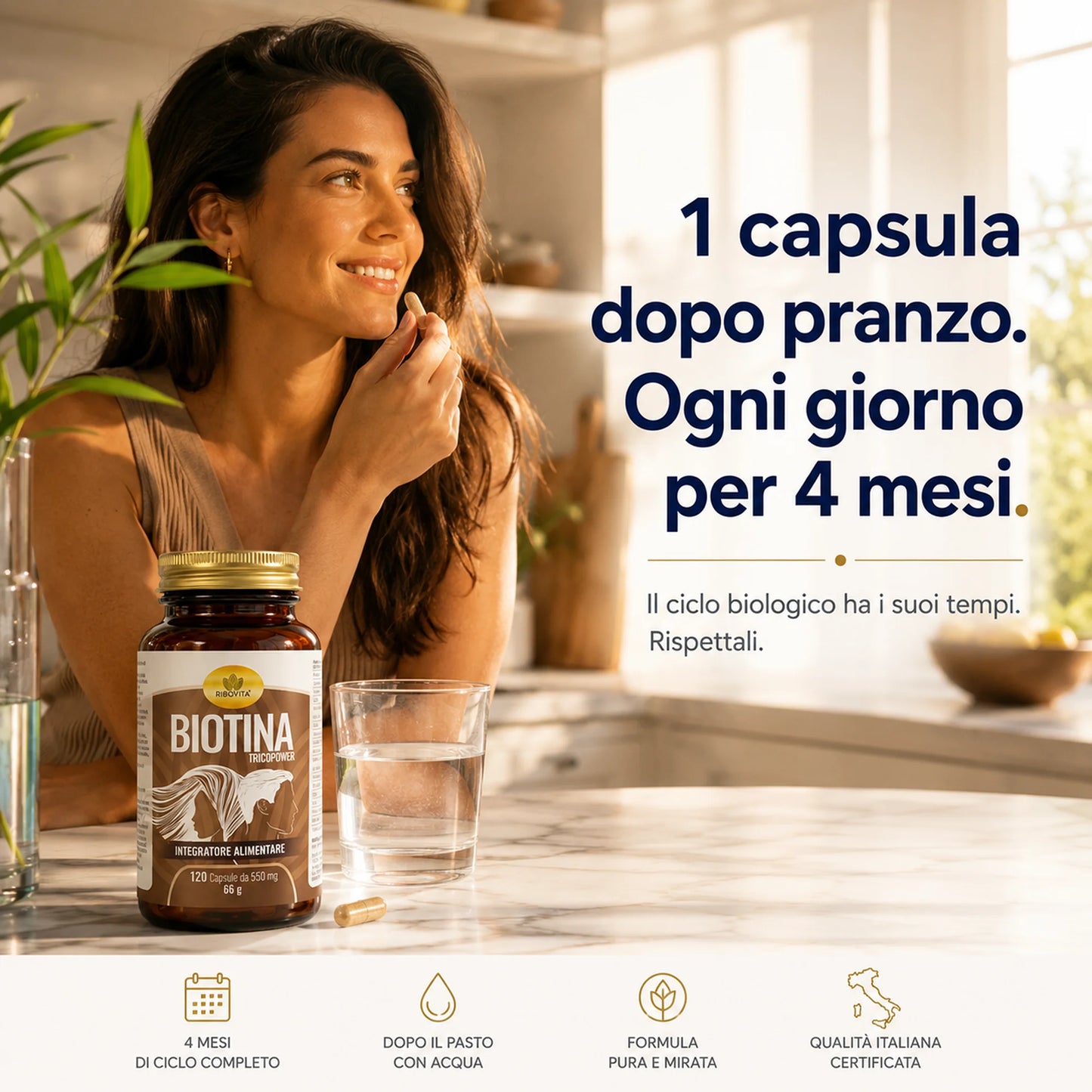 Biotina TricoPower Ribovita®