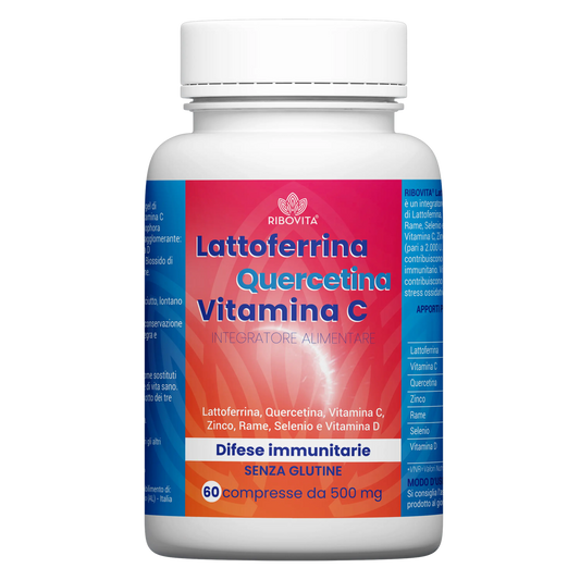 LATTOFERRINA QUERCETINA VITAMINA C