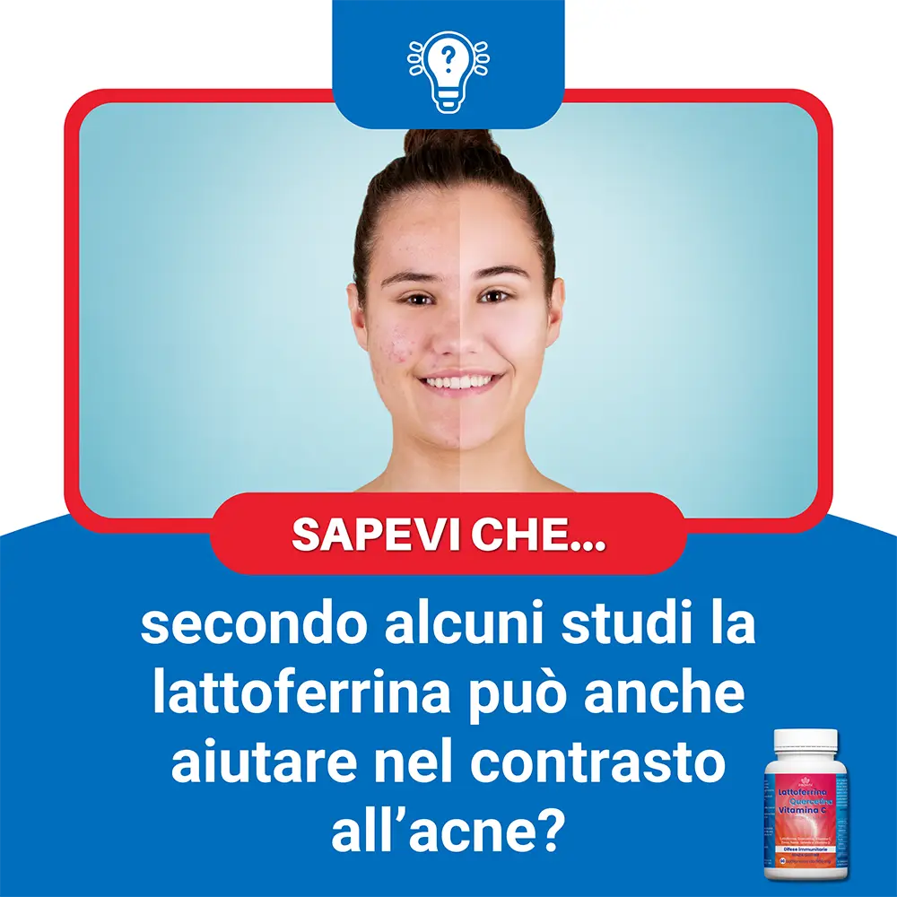 LATTOFERRINA QUERCETINA VITAMINA C