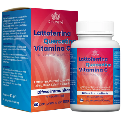 LATTOFERRINA QUERCETINA VITAMINA C